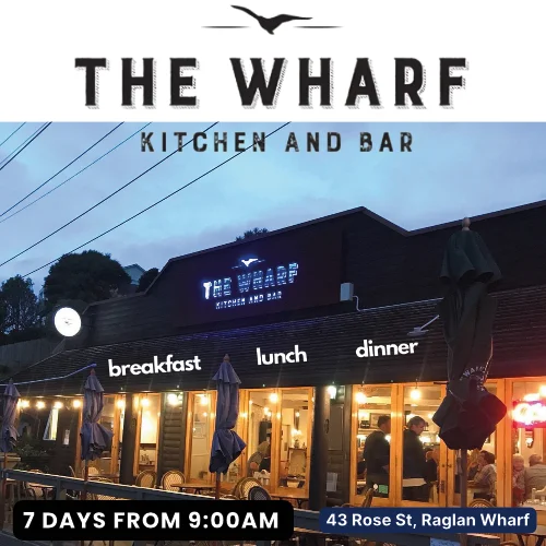 The Wharf Kitchen & bar, Raglan 2025